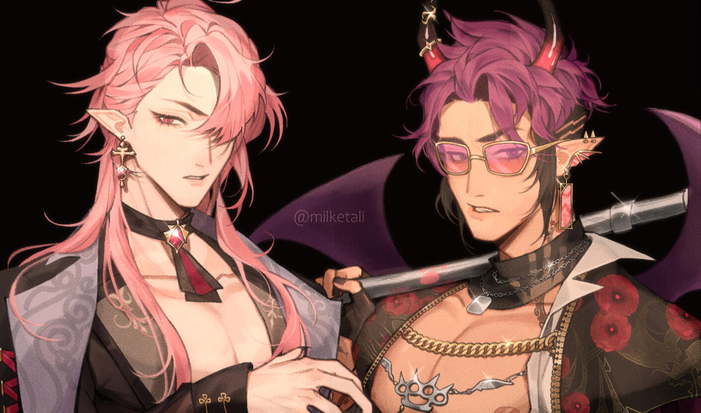 bust up + extra character sample